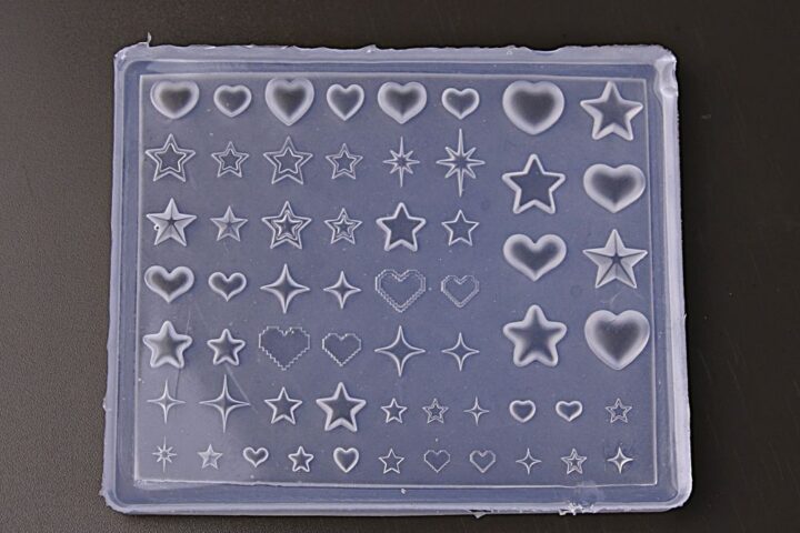3D Nail Charm Silicone Mold: Hearts & Stars Review