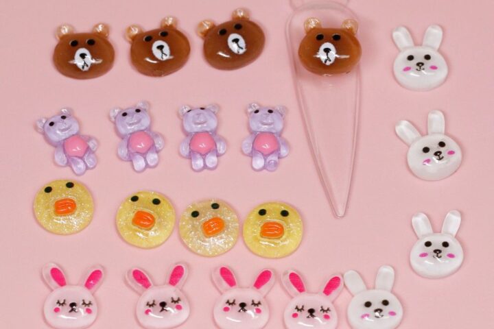 Cute Cartoon Nail Charms: Get Professional Results