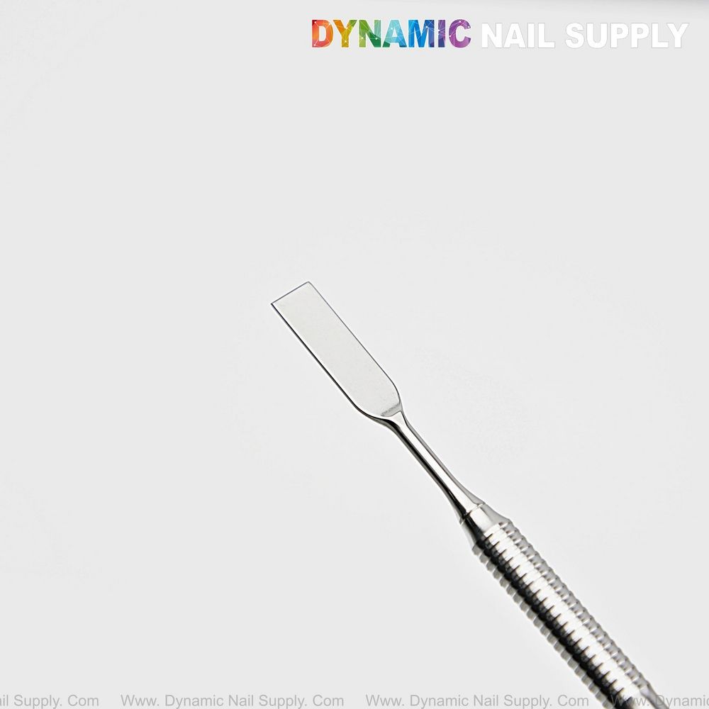 Stainless steel double-ended cuticle pusher - 2