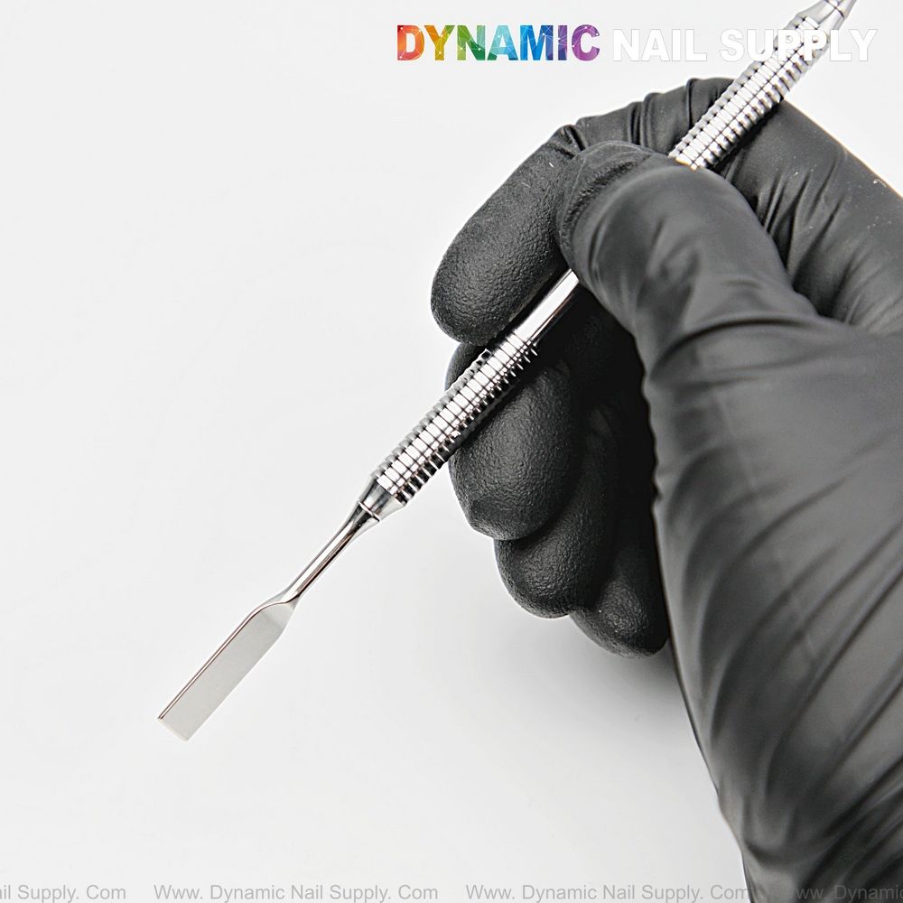 Stainless steel double-ended cuticle pusher - 5