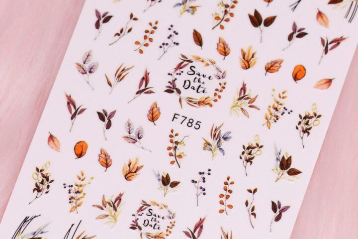How to Use Fall Leaf Nail Stickers for Pro Results