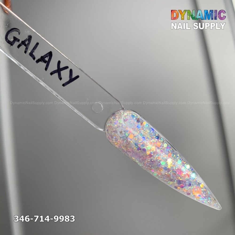 Galaxy #327 glitter acrylic powder jar - 2
