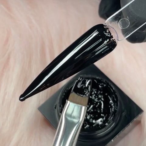 metallic silver chrome gel bottle - 5