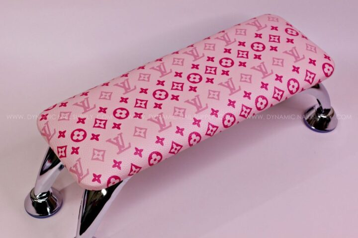 Pink LV Nail Armrest — Which Nail Tech Needs It?