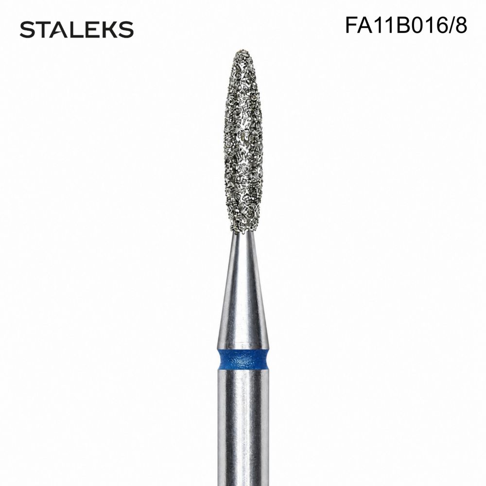 blue pointed flame diamond drill bit - 2
