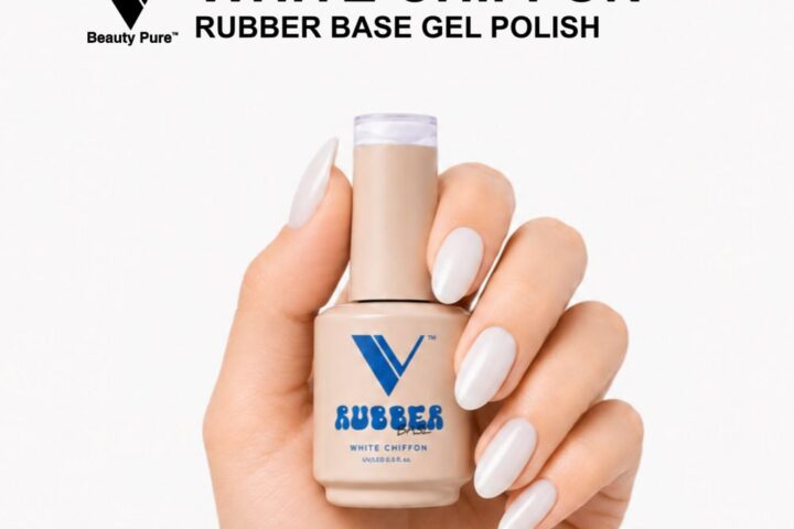 White Rubber Base Gel: Beginner Guide to White Chiffon